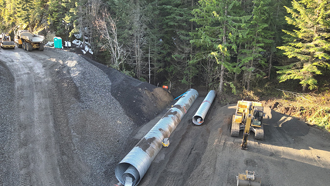 Culvert installation 