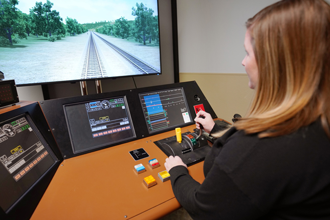 Locomotive simulators are based at the TTC and in the field. Locomotive simulators are based at the TTC and in the field.